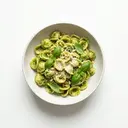 Teigwaren eifrei, mit Pesto verde