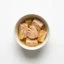 Thunfisch in Öl, Konserve, abgetropft