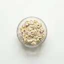 Thunfischsalat mit Mayonnaise, gestreckt mit Joghurt