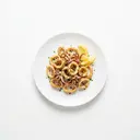 Tintenfisch gebraten ohne Fett (Pfanne)