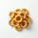 Tintenfischringe im Backteig (mit Bier) frittiert