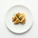 Tintenfischtuben gefüllt, gegrillt