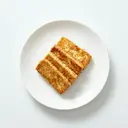 Tofu vegan paniert, gebraten