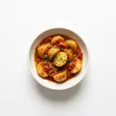 Tomatenkartoffeln gedünstet