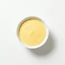 Vanilleflammeri/Vanillepudding, mit Eigelb