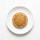 Vollkornpfannkuchen/Vollkorneierkuchen, ungesüßt, mit Milch 3,5 % Fett, gebraten