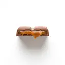 Vollmilchschokolade gefüllt mit Karamell