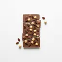 Vollmilchschokolade mit Rosinen und Haselnüssen