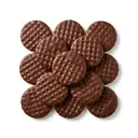 Waffelkekse schokoliert