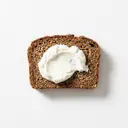 Weizenvollkornbrot mit Quark