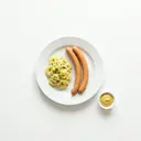Wiener Würstchen mit Kartoffelsalat und Senf