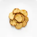 Yamswurzel gebraten ohne Fett (Pfanne)