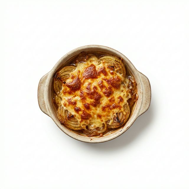 Zwiebeln überbacken