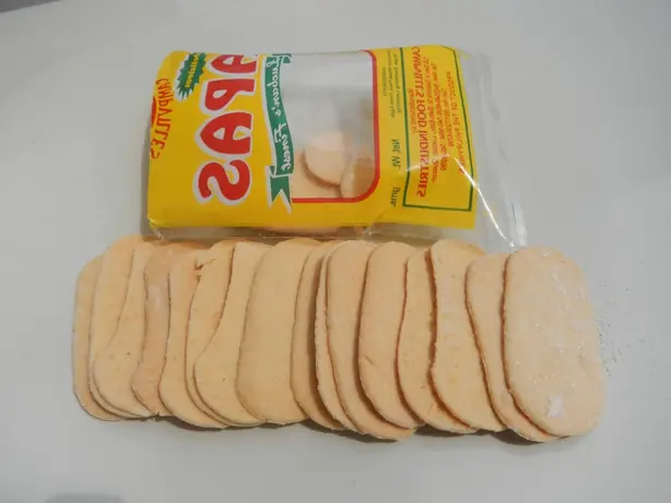 Foto von Filipinische Apas-Kekse – fertig angerichtet