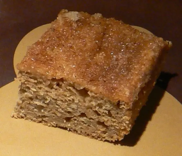 Foto von Amerikanischer Apfelmus-Kuchen – fertig angerichtet