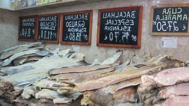 Foto von Norwegischer Stockfisch mit Speckbutter – fertig angerichtet