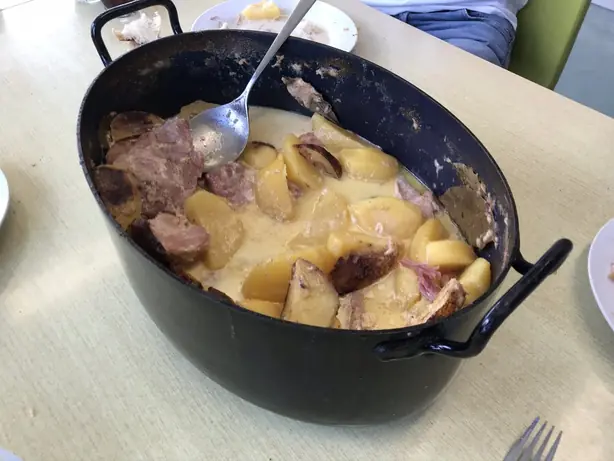 Foto von Rheinhessische Backesgrumbeere – fertig angerichtet