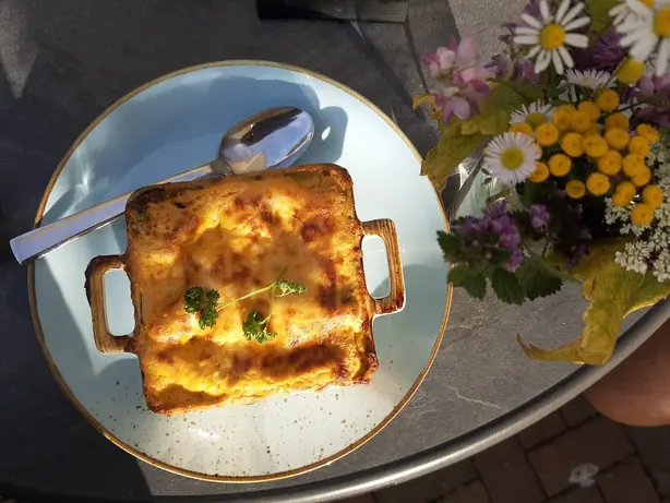 Foto von Klassische Cannelloni Ricotta-Spinat – fertig angerichtet