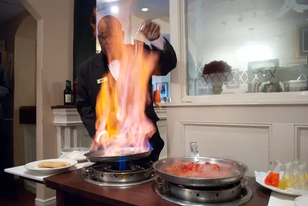 Foto von Bananas Foster – New Orleans Flambé – fertig angerichtet