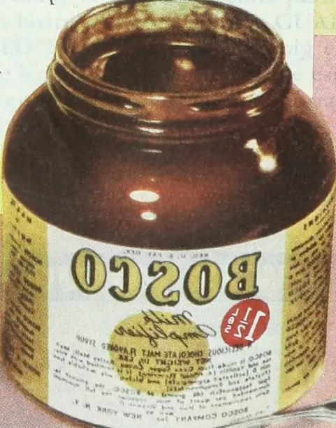 Foto von Bosco Schokoladensirup klassisch – fertig angerichtet