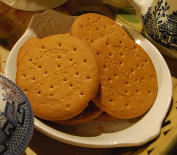 Foto von Britische Digestive Kekse klassisch – fertig angerichtet