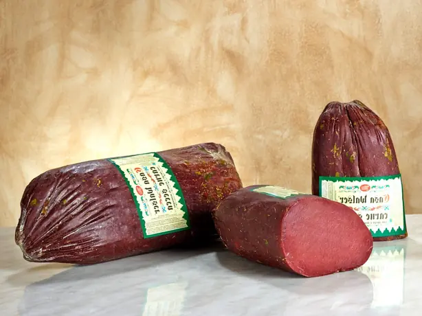 Foto von Valtellina-Bresaola selbst gemacht – fertig angerichtet