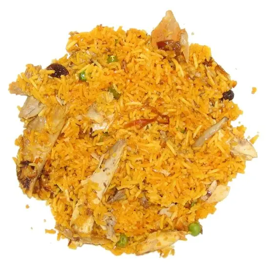 Foto von Indisches Chicken Biryani Klassisch (2) – fertig angerichtet
