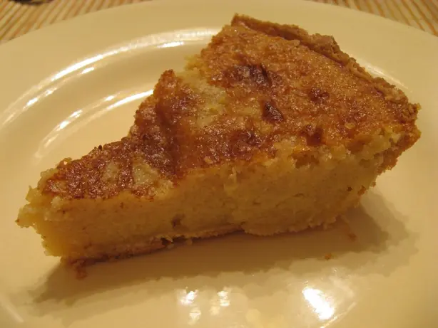 Foto von Südstaaten Chess Pie klassisch – fertig angerichtet