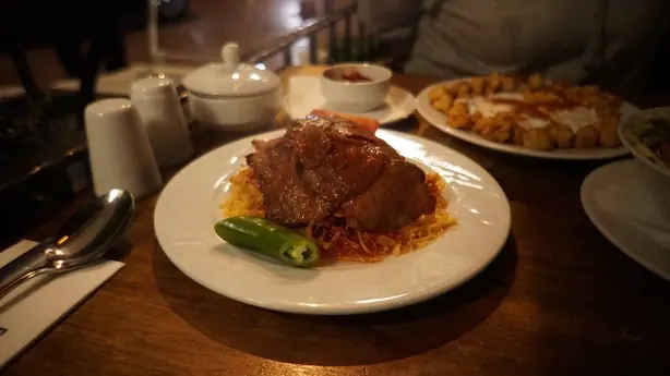 Foto von Çökertme Kebabı Bodrum-Art – fertig angerichtet