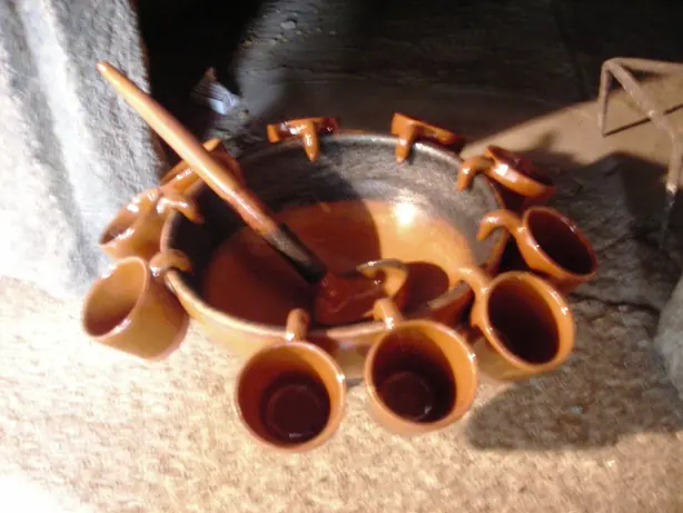 Foto von Galicische Queimada klassisch – fertig angerichtet