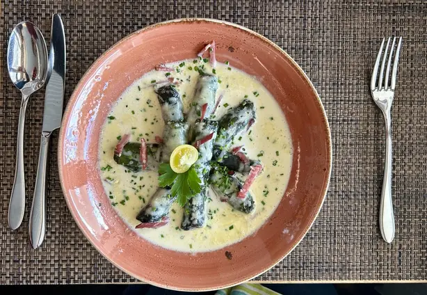 Foto von Bündner Capuns Klassisch (2) – fertig angerichtet