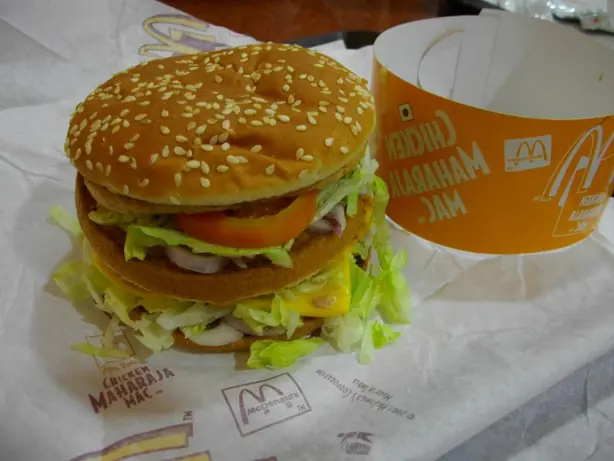 Foto von Big Mac im Home-Style – fertig angerichtet