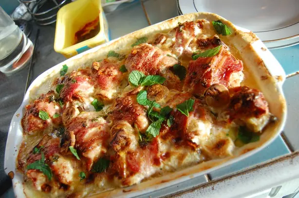 Foto von Klassisches Chicken Maryland – fertig angerichtet