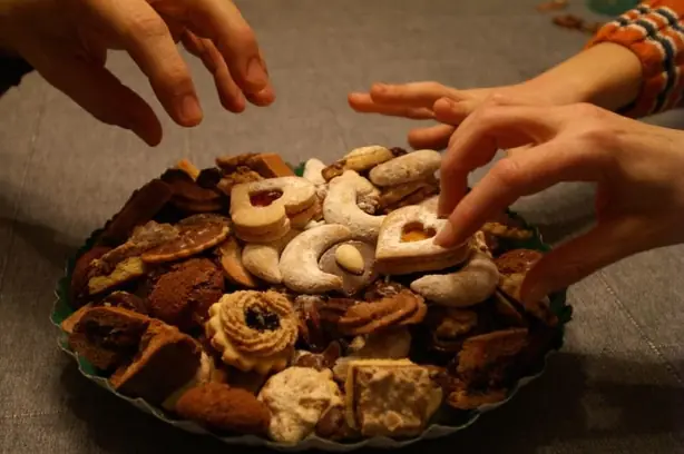 Foto von Plätzchengrundteig – fertig angerichtet