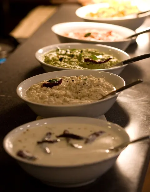 Foto von Klassisches Indisches Mango Chutney – fertig angerichtet