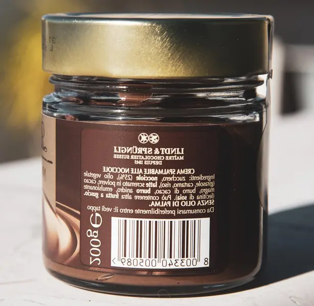 Foto von Hausgemachte Schoko-Haselnuss-Creme – fertig angerichtet