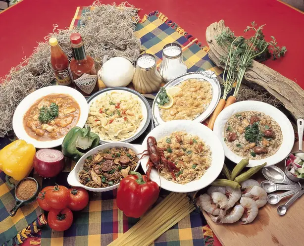 Foto von Louisiana Shrimp Creole klassisch – fertig angerichtet