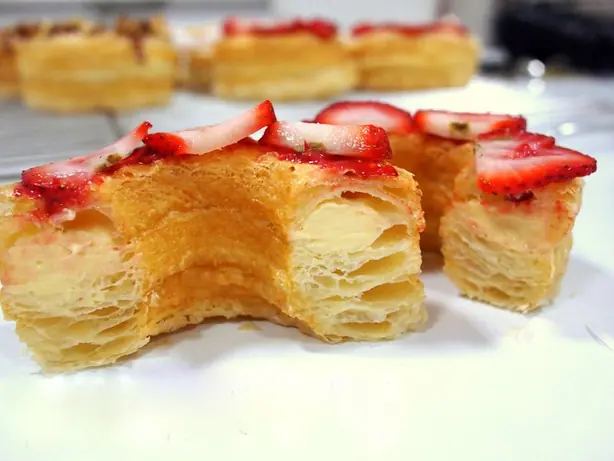 Foto von Amerikanische Glazed Donuts – fertig angerichtet