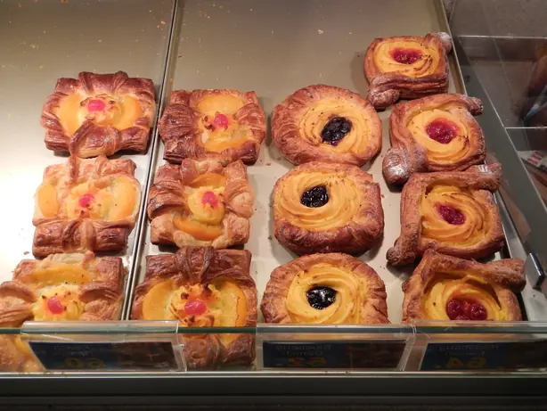 Foto von Dänische Kopenhagener Spandauer – fertig angerichtet