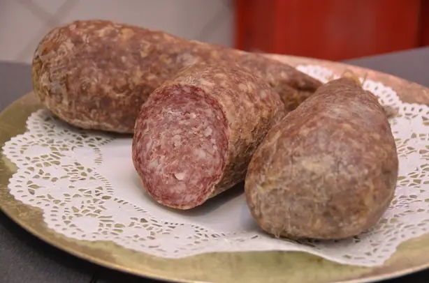 Foto von Original Eichsfelder Kälberblase – fertig angerichtet