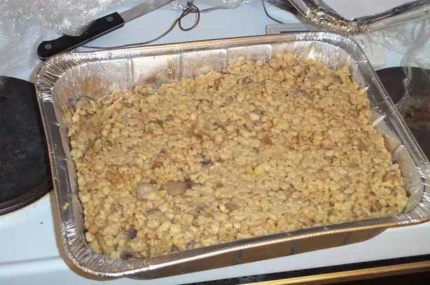 Foto von Klassische Aschkenasische Farfel – fertig angerichtet