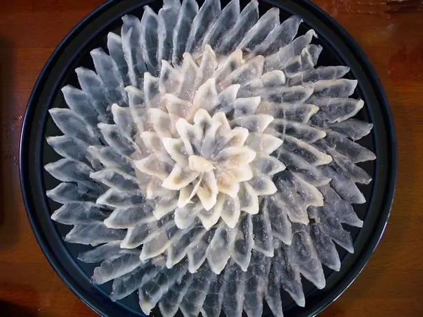 Fugu sashimi – Foto: The original uploader was Sugu (CC BY-SA 3.0)