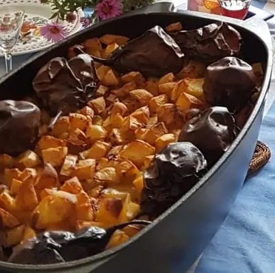 Foto von Vogteier Geschmink mit Hammel – fertig angerichtet