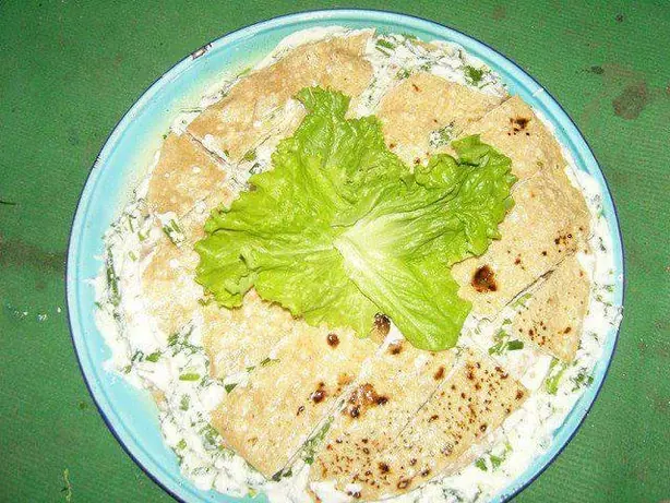 Foto von Chitrali Rindfleisch Pilaw – fertig angerichtet