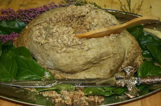 Foto von Schottischer Haggis klassisch (2) – fertig angerichtet