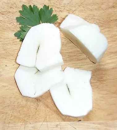 Halloumislice zoom – Foto: Halloumislicefresh.jpg: J.P.Lo (PUBLIC DOMAIN)