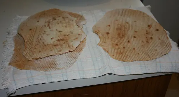 Foto von Norwegische Lefse Klassisch (2) – fertig angerichtet