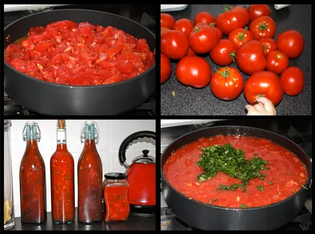 Home-grown & made Tomato Sauce – Foto: R Walker (CC BY 2.0)