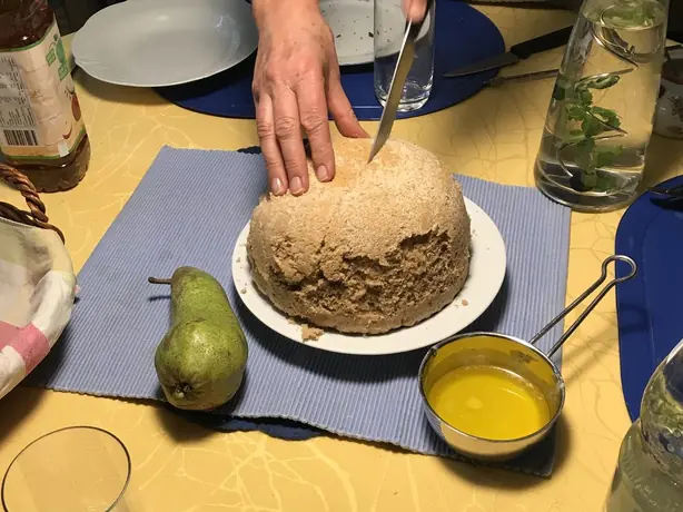 Foto von Friesischer Hüdel mit Birnen und Speck (2) – fertig angerichtet