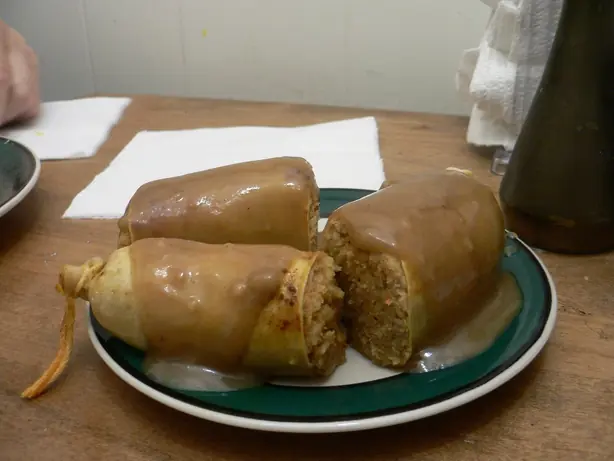 Foto von Jüdische Kischke Aschkenasisch – fertig angerichtet